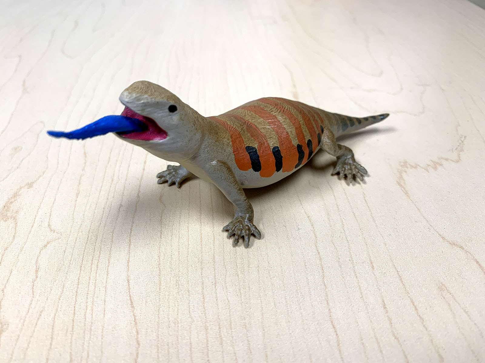 blue tongue lizard toy