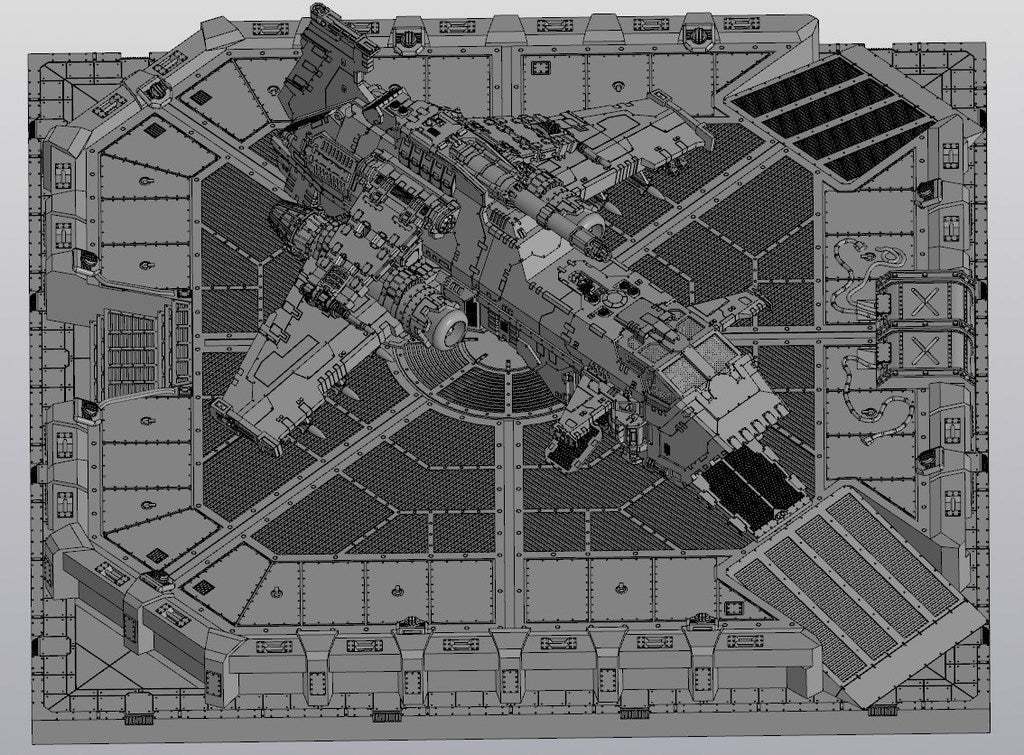 Free STL file 4th landing pad・3D printable model to download・Cults
