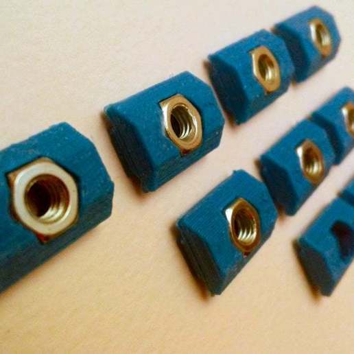 Download free 3D print files M4 T Slot nut ・ Cults