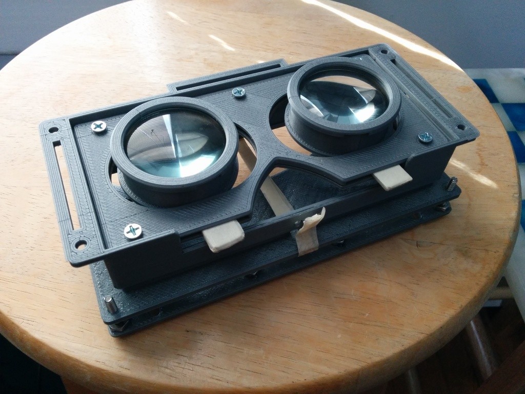 Free STL file AGC-VR (Another Google Cardboard VR Goggles)・Design to ...