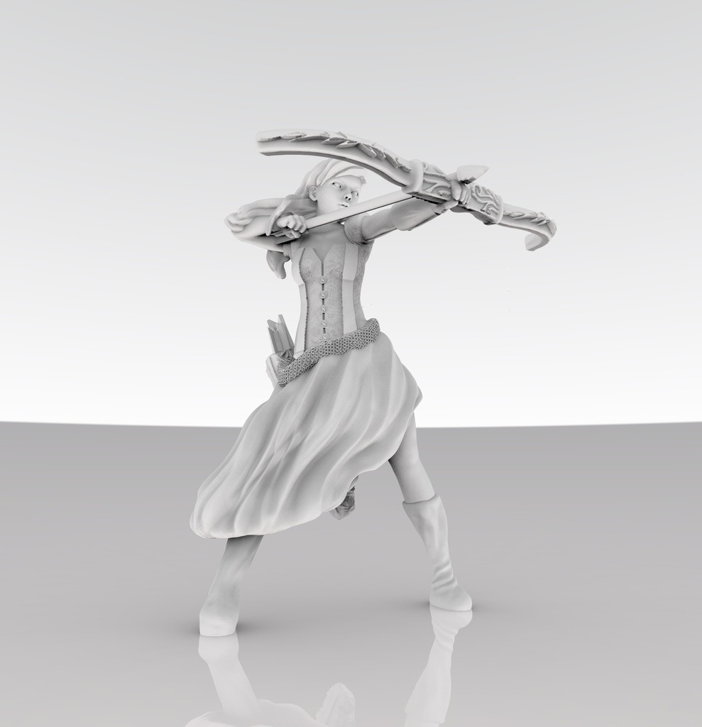 Free STL file Archer 🎲・3D printer design to download・Cults