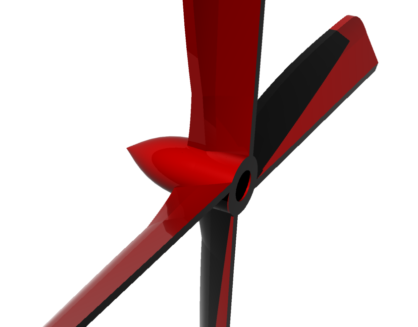 Free STL file propeller 4 blades - propeller 4 blades・Design to ...