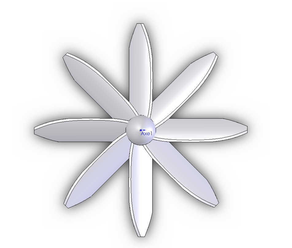 Free STL file propeller 8 blades - propeller 8 blades・3D printing idea ...