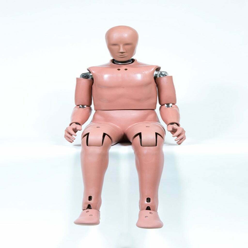 Figurine D'Action Masculine 1/12 Flexible 15,2 Cm Jaune - Testeur Crash Test Pour Collection Et Customisation