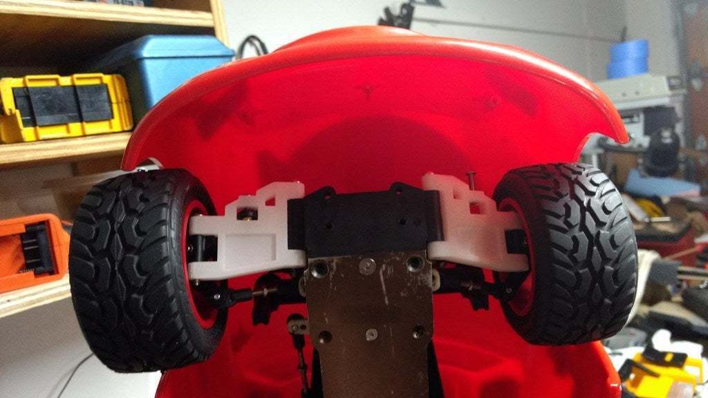Free STL file Short Traxxas Front Arms: Ruster, Bandit, Slash 🎲・3D ...