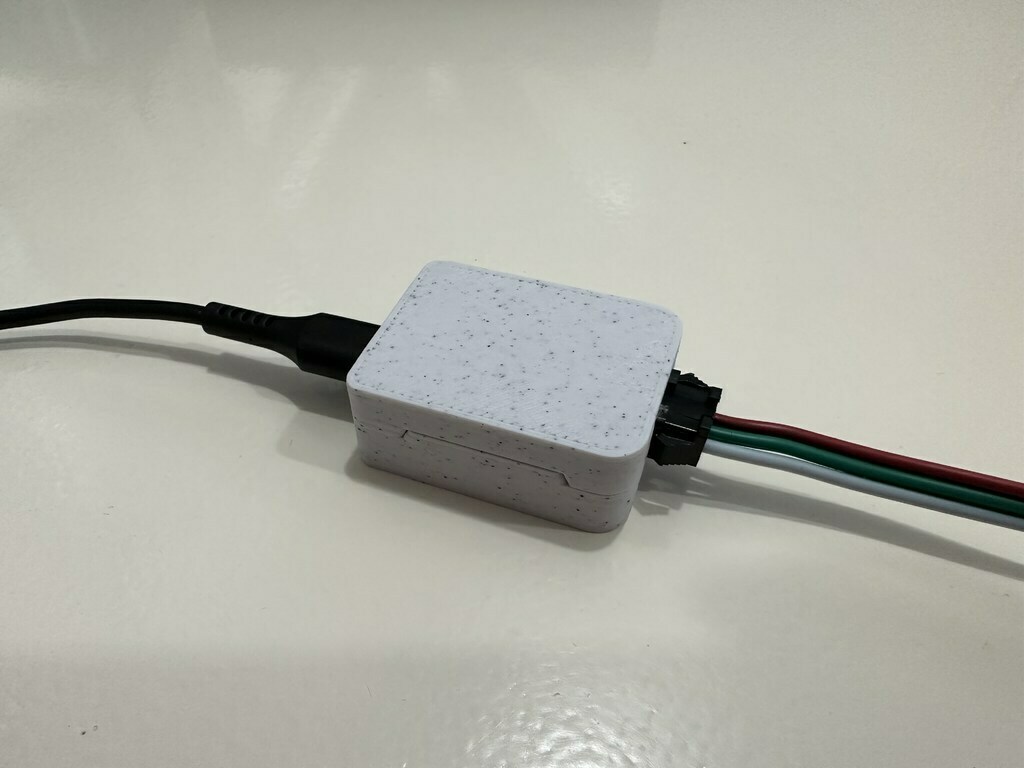 Archivo 3D gratis Wemos D1 mini + LED Strip Case・Modelo para descargar