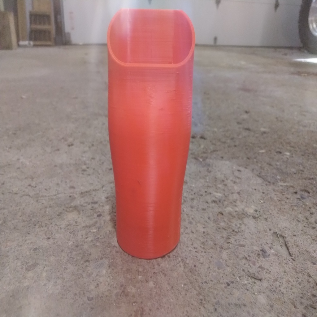 Free 3D file Leaf Blower Nozzle - fits 60mm dia. blower tube・3D print ...