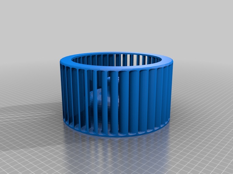 Free 3D file Squirrel Cage Fan・3D printing template to download・Cults