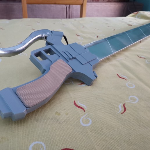 Download 3D printing templates Attack on Titan Sword ??? Cults
