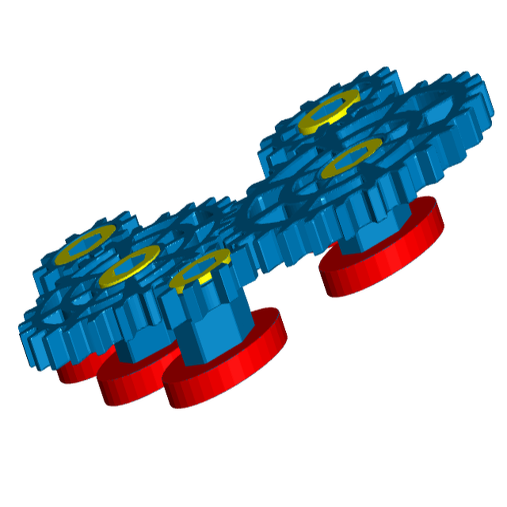 Free STL file Working Steampunk Gears Refrigerator / Whiteboard