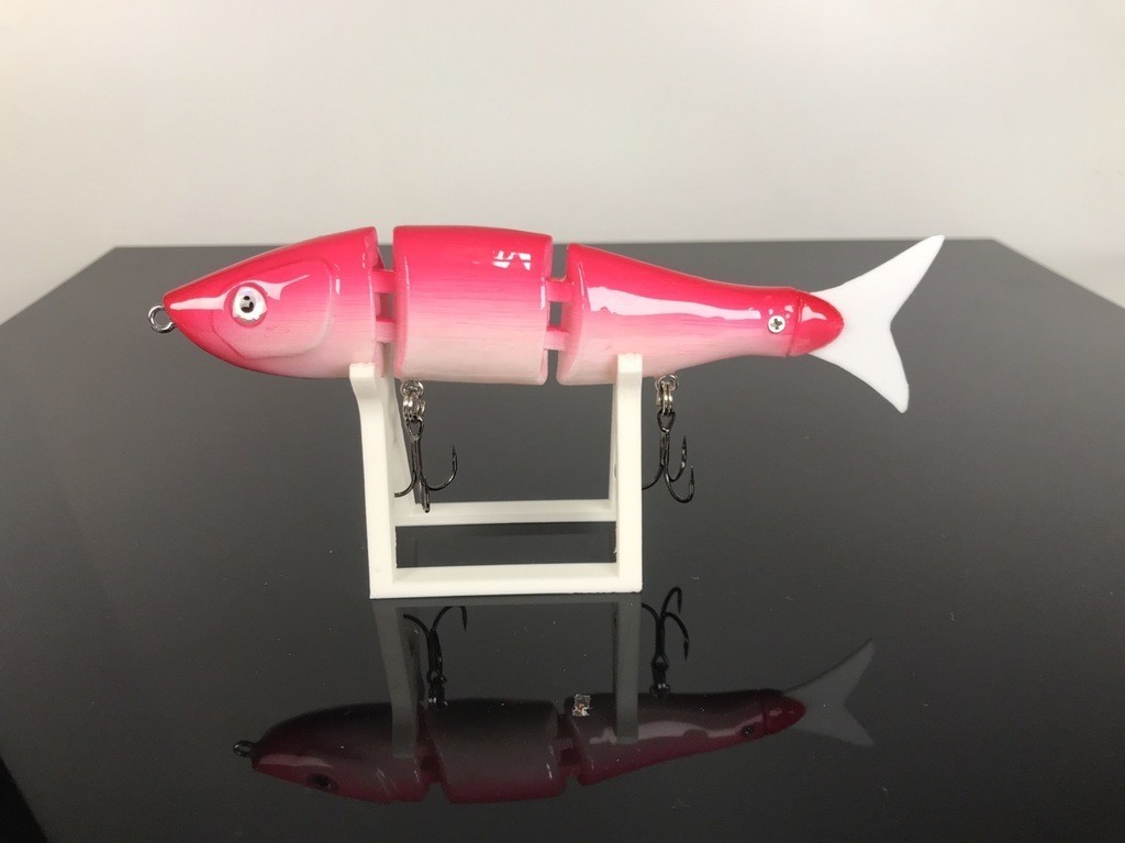 STL file fishing Lure for Bass swimbait 🎣・Design to download and 3D