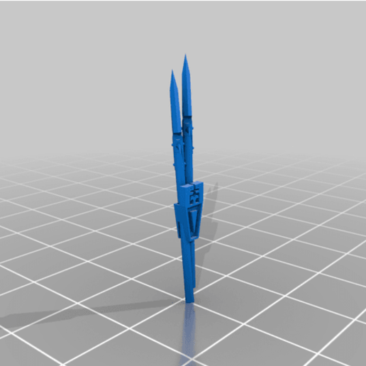 Download free STL file Saurian Skinks Javelin Quiver + Javelin Alone