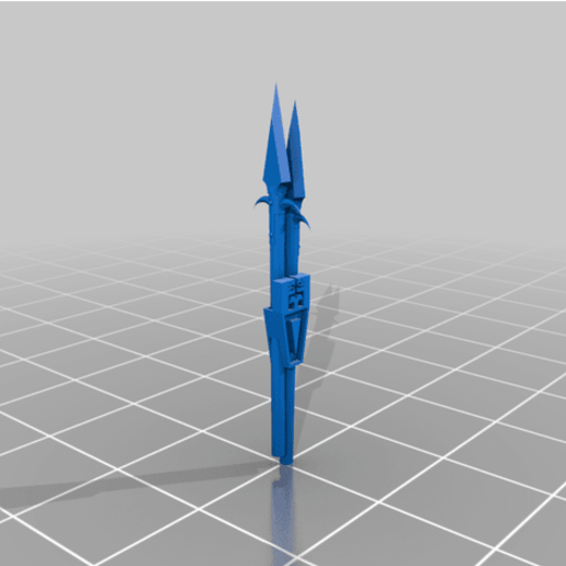 Download free STL file Saurian Skinks Javelin Quiver + Javelin Alone