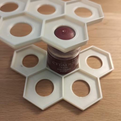 Download 3D printing designs Citadel Paint Pot Holder ・ Cults