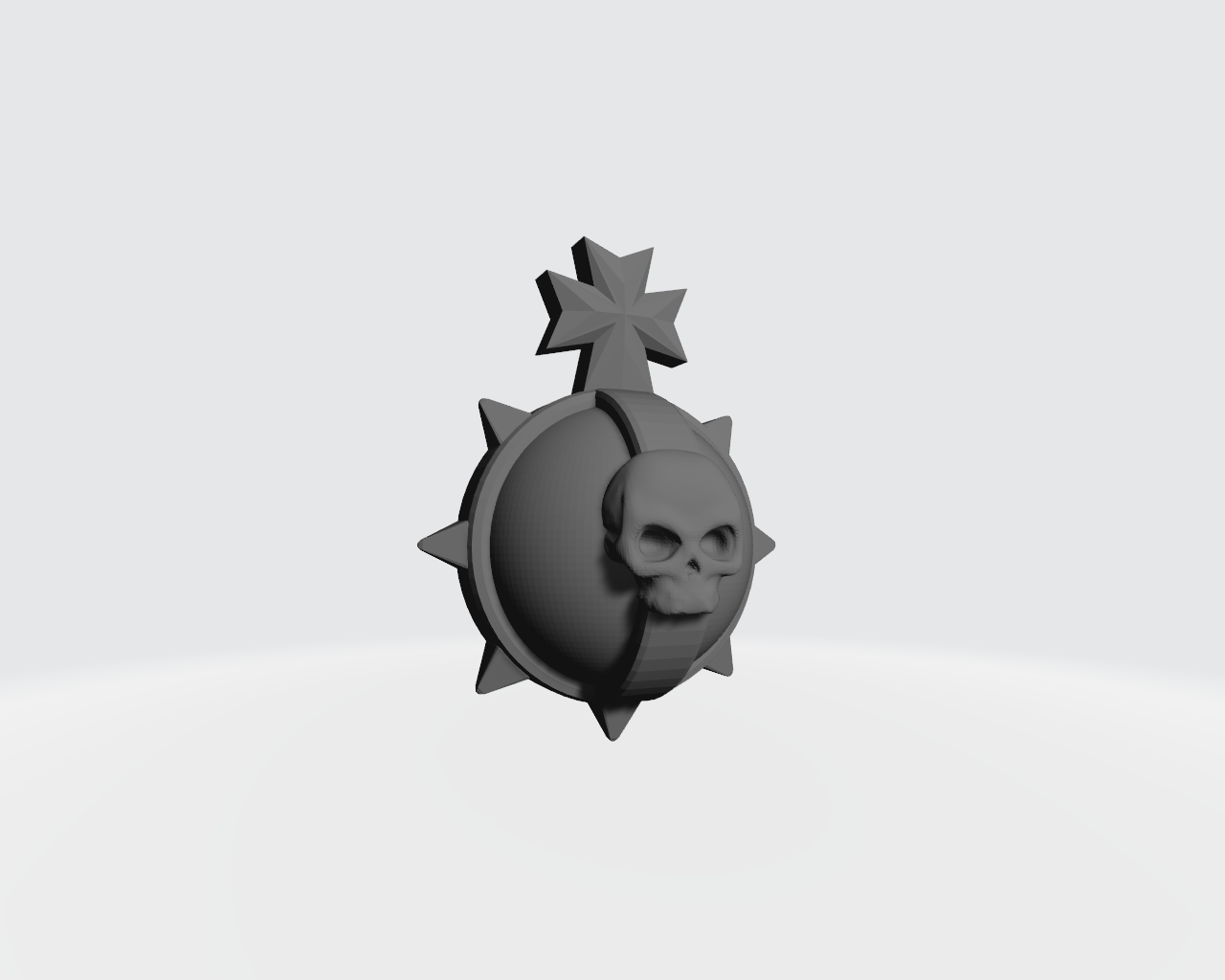 Free STL file Holy Hand Grenade for Black knights of the temple Free STL file Holy Hand Grenade for Black knights of the temple