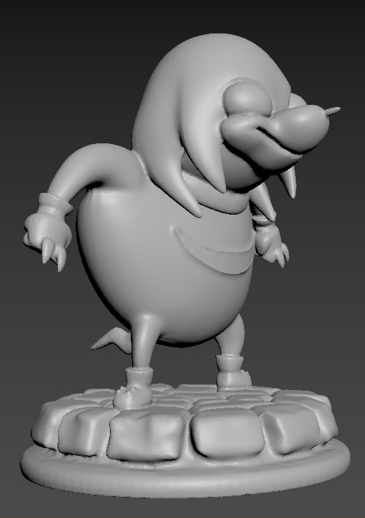 3D file Knuckles Uganda Thanos・3D printing idea to download・Cults