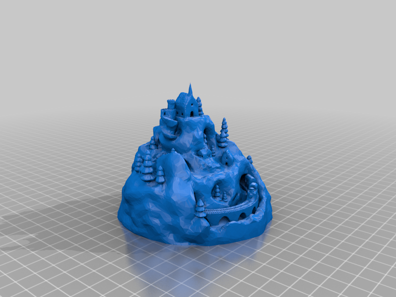 Free STL file Christmas Village SMALL (easy to print) 🎄・Template to ...