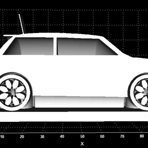 Mini cooper display