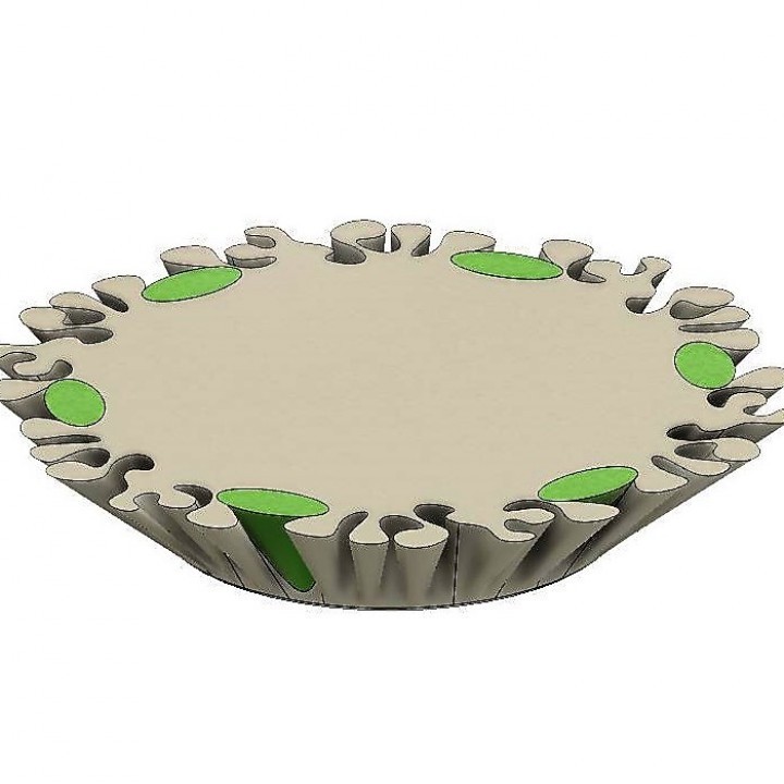 Free STL file Ocean Ripple 🌊・3D printing design to download・Cults