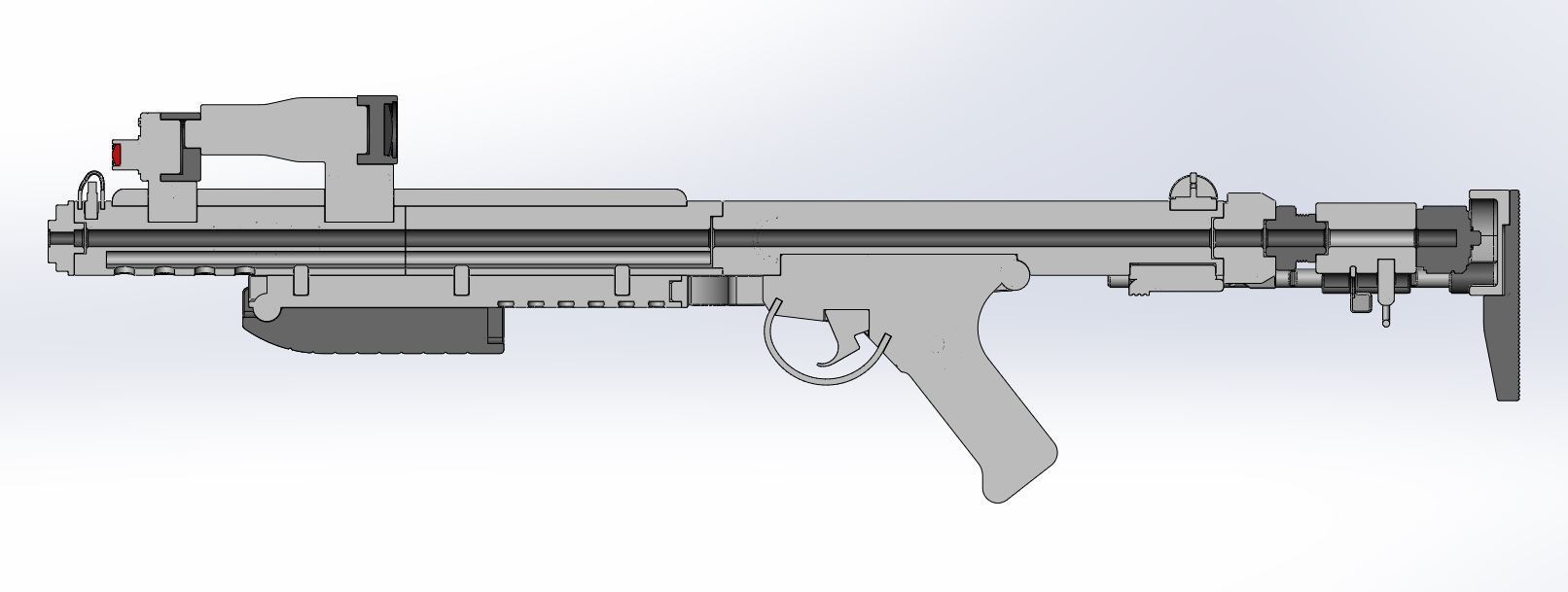 Archivo 3D Range trooper Blaster rifle E-10R de la película Solo Una ...