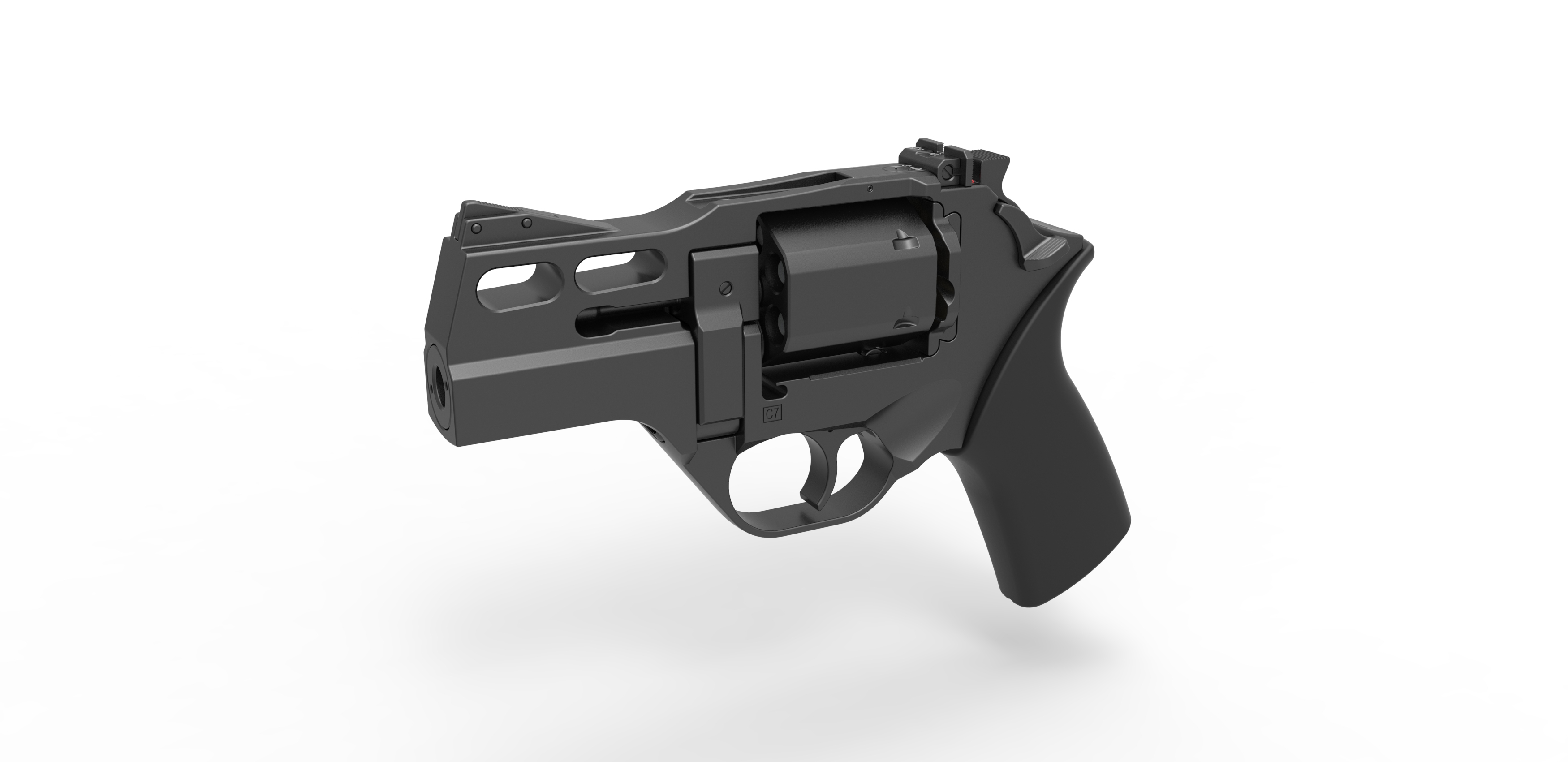 3D file Chiappa Rhino 30DS 🦏・3D print model to download・Cults