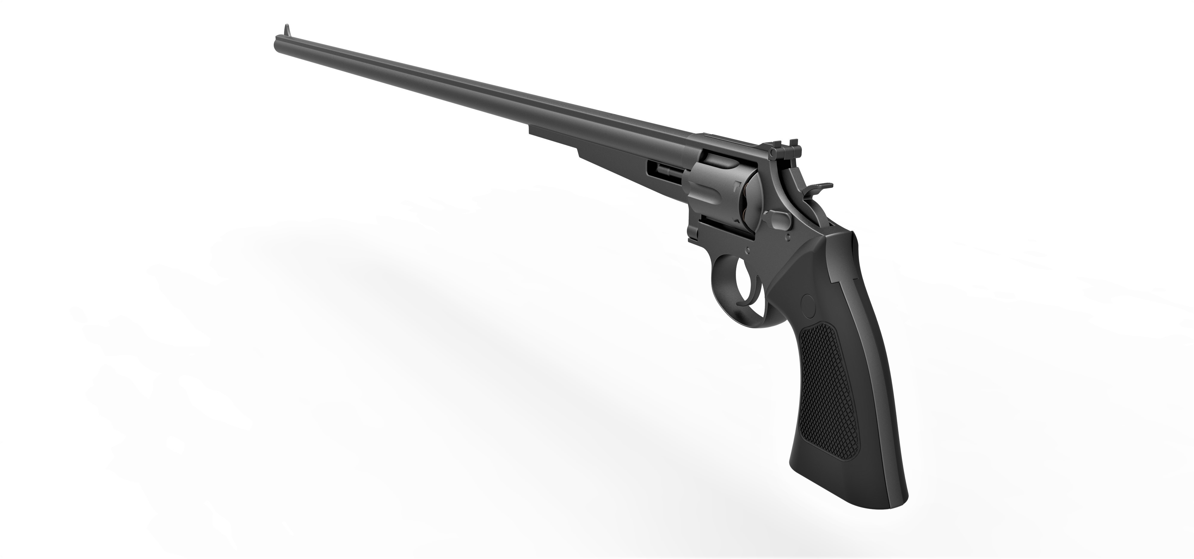 3D file Long barrel revolver of Joker from the movie Batman 1989 🃏・3D ...