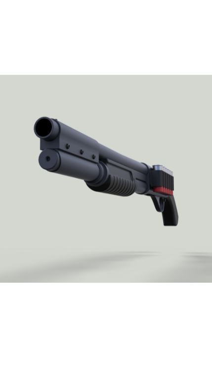 3D file Shotgun・3D printing template to download・Cults