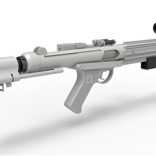 Download 3D printing files Range trooper Blaster rifle E-10R from the ...