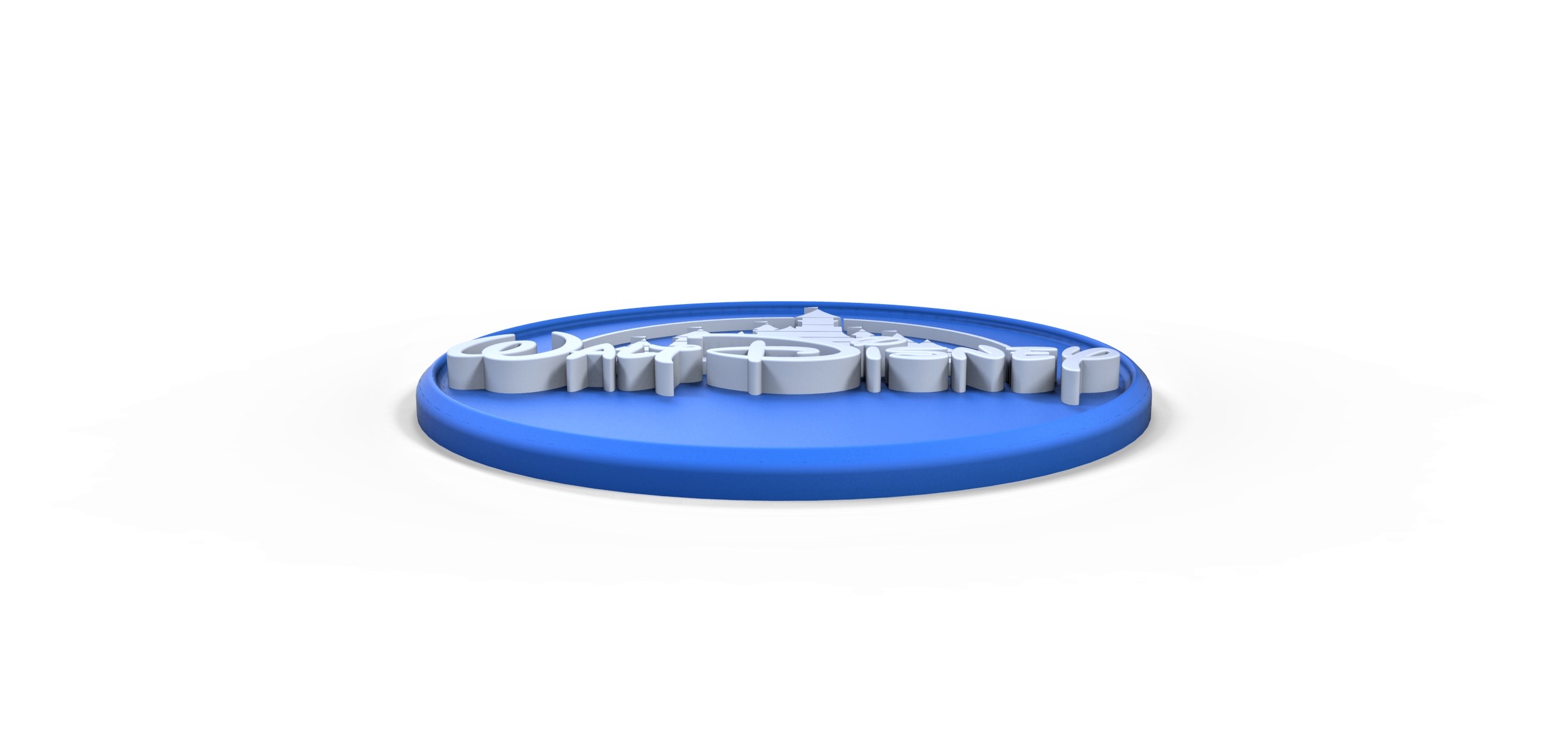 3D file 3D printable Walt Disney logo・3D printing idea to download・Cults
