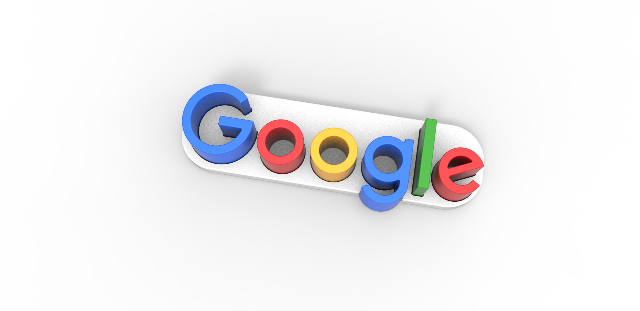 3D file 3D printable Google logo・3D printable model to download・Cults