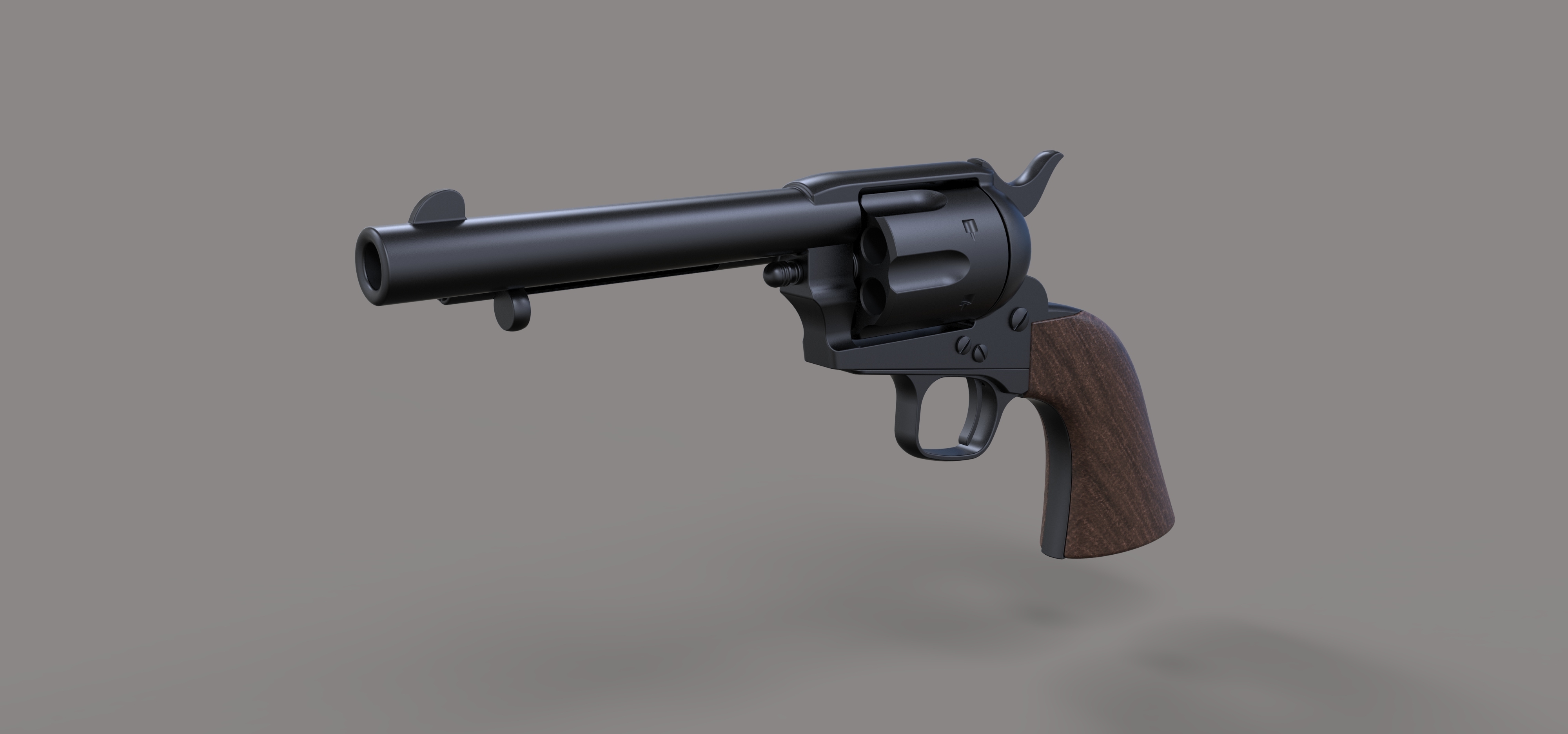 Download STL file Revolver Colt Single Action • 3D printing design ・ Cults