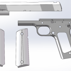 STL files for 3D printer M1911 ・ Cults