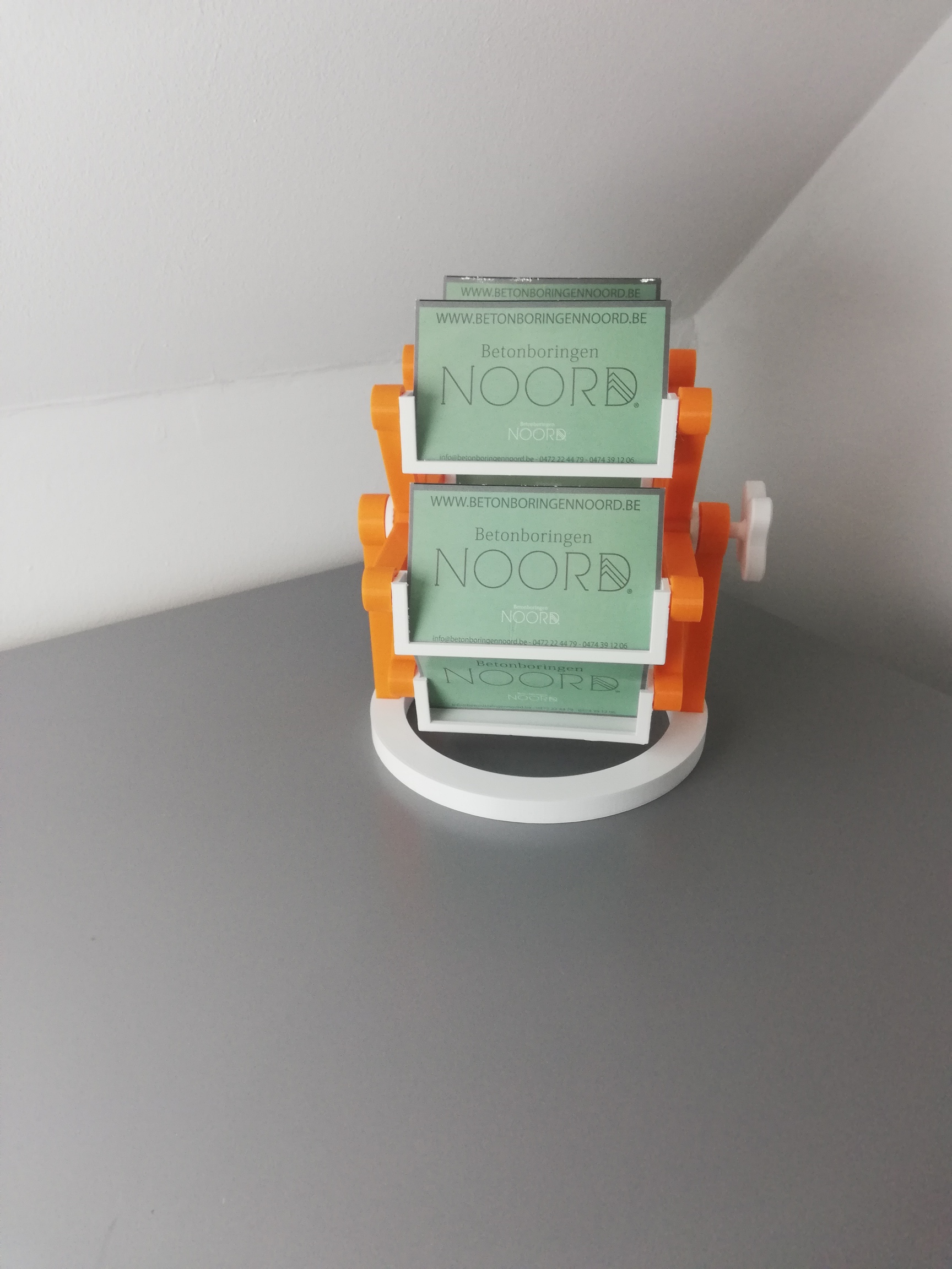 Free STL file Business Card Holder - Business%20Card%20holder Mill%202 