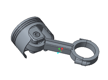 3D file Piston and Connecting Rod・3D printable model to download・Cults