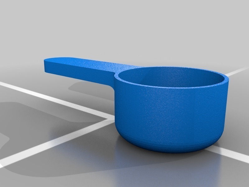 Free STL file Coffee Scoop ☕・Object to download and to 3D print・Cults