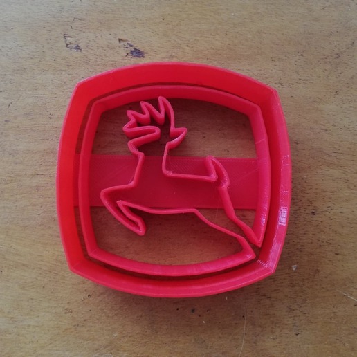 Download STL file John deere cookie cutter • Design to 3D print ・ Cults