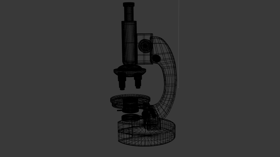 3D file Microscope・3D printing template to download・Cults