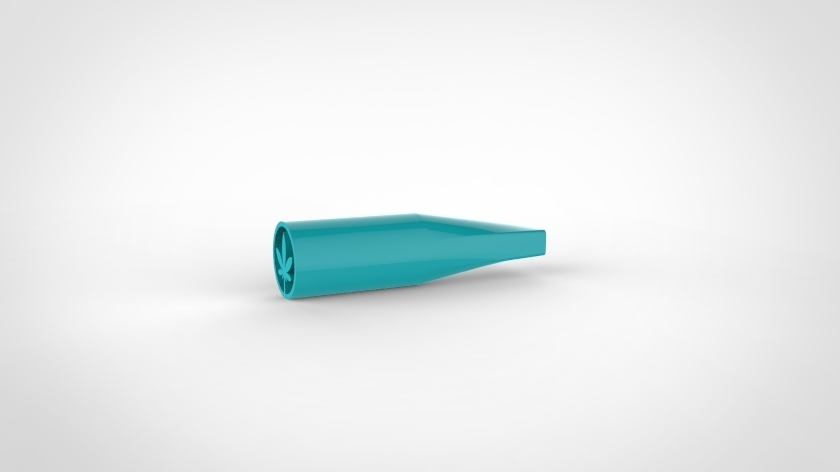 STL file WEED FILTER TIP PIPE STYLE・Model to download and 3D print・Cults