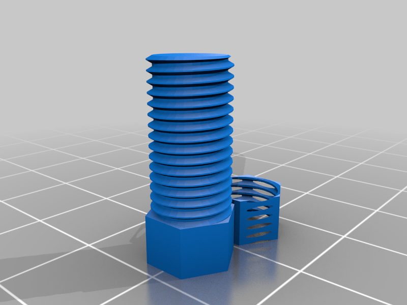 Free 3D file M8-1.0 15mmL screw・3D printing idea to download・Cults