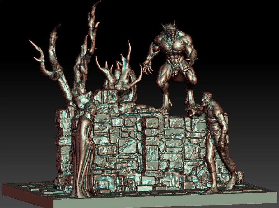 Free 3D file Monster Mash・3D printing idea to download・Cults