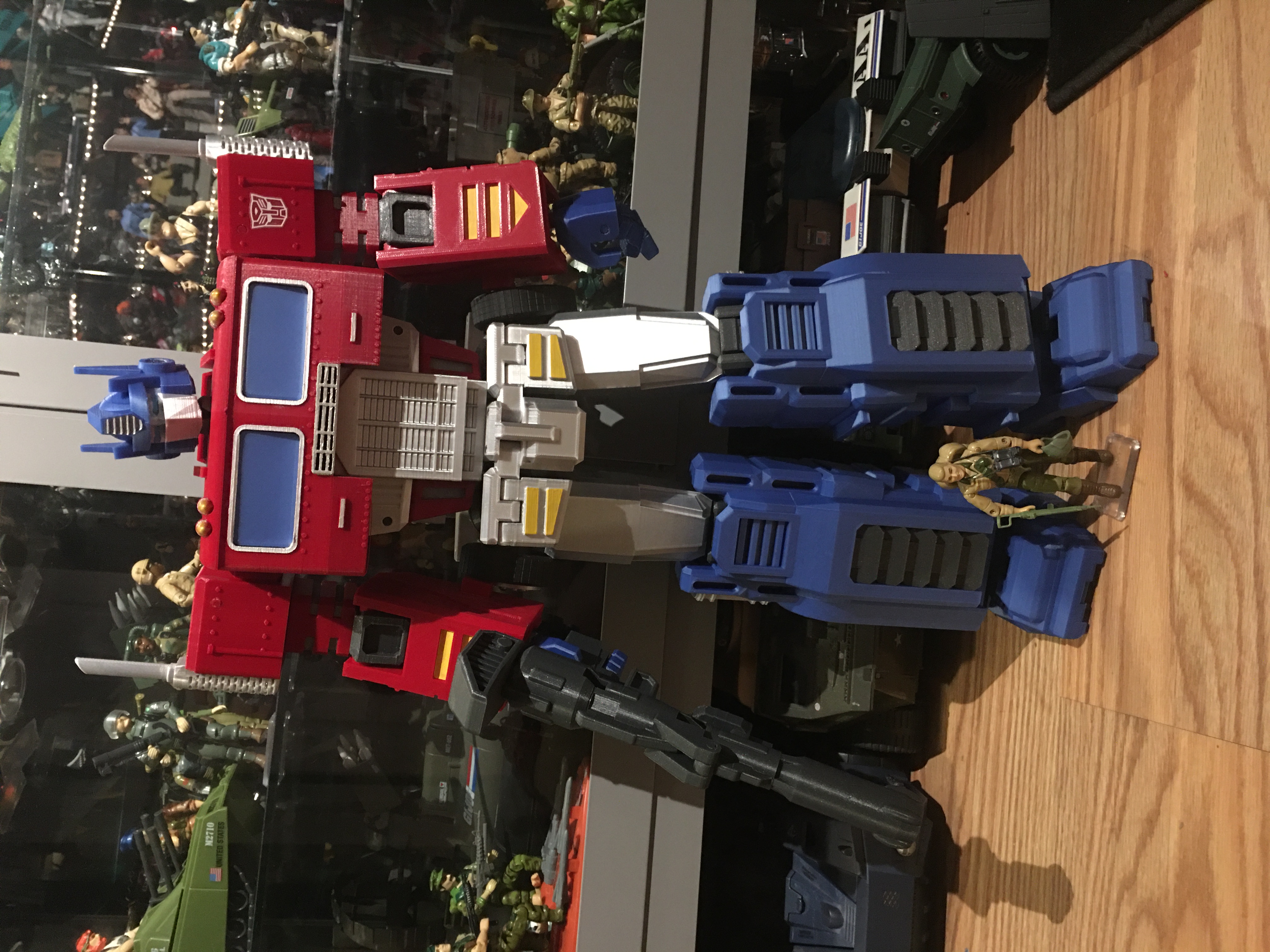 3D printer Optimus Prime Orenstein Memory ( with Trailer ) • made with ...