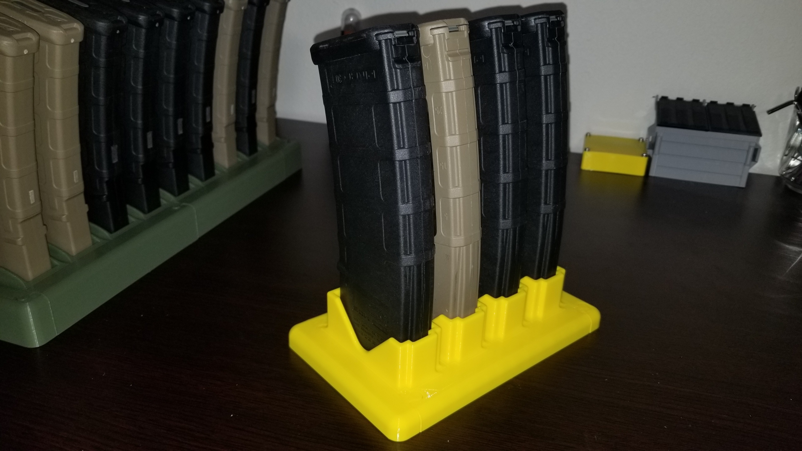 STL file MODULAR AR15 MAGAZINE STORAGE (VERSION 2 LITE)・3D printable