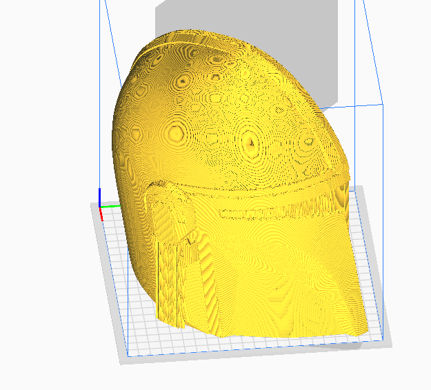 Free STL file Mandalorian Helmet 2 Piece Print for Ender 3 🪖・3D