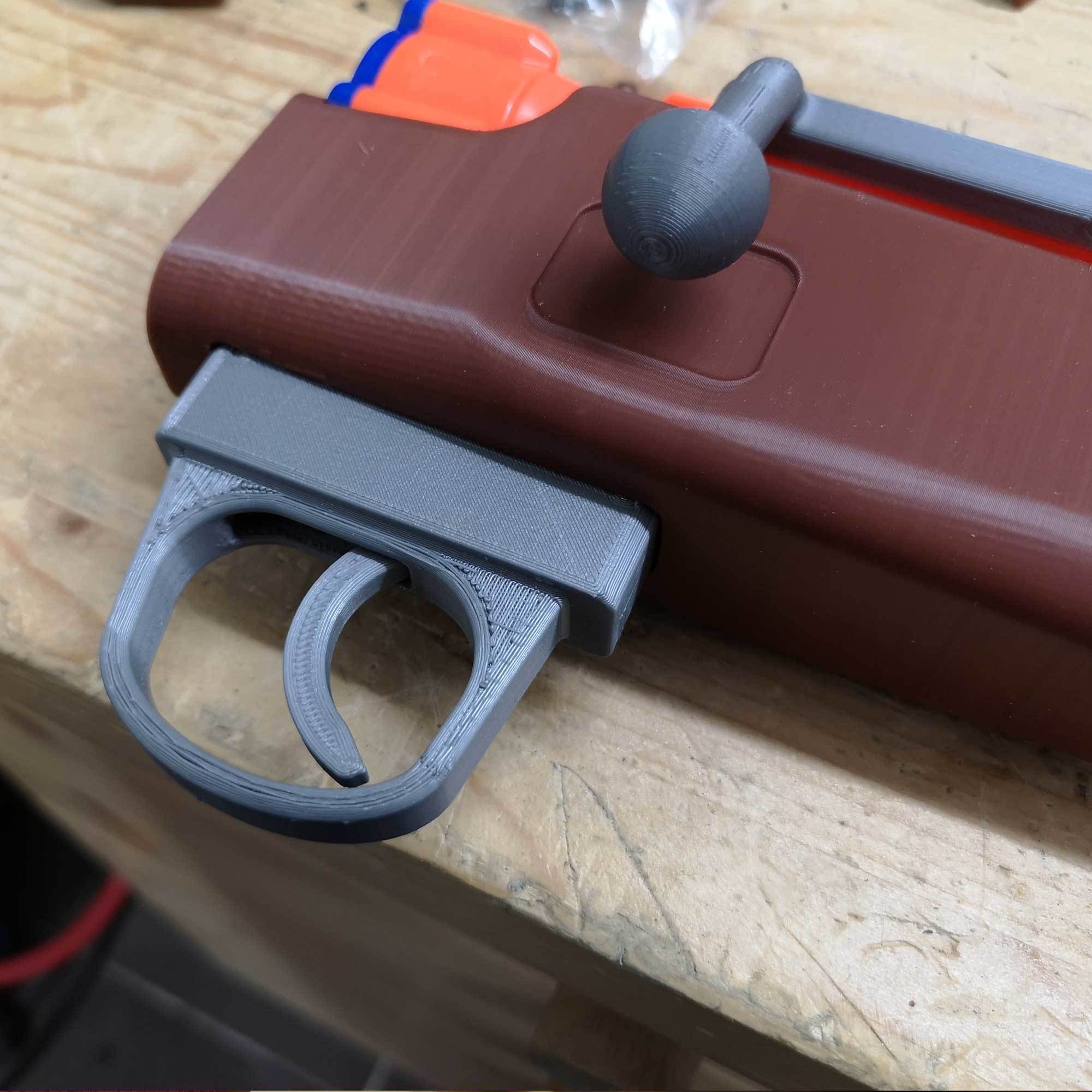 STL file NERF Kar98K inspired Sharpfire Conversion Mod 🔫・3D printer ...