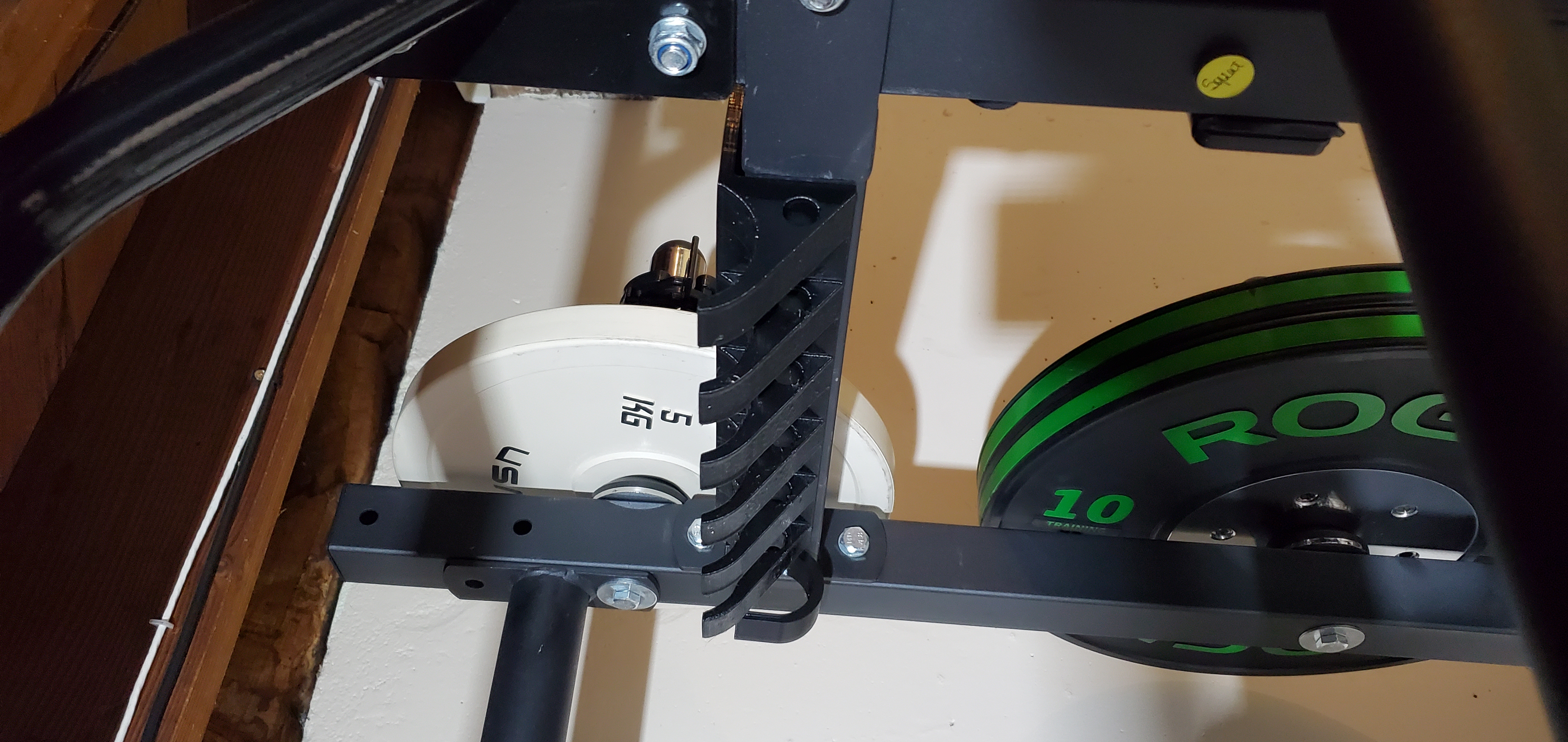 3D file multi resistance band storage for power racks・3D printing ...