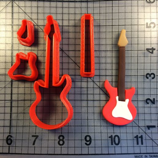 Cookie cutter electric guitar