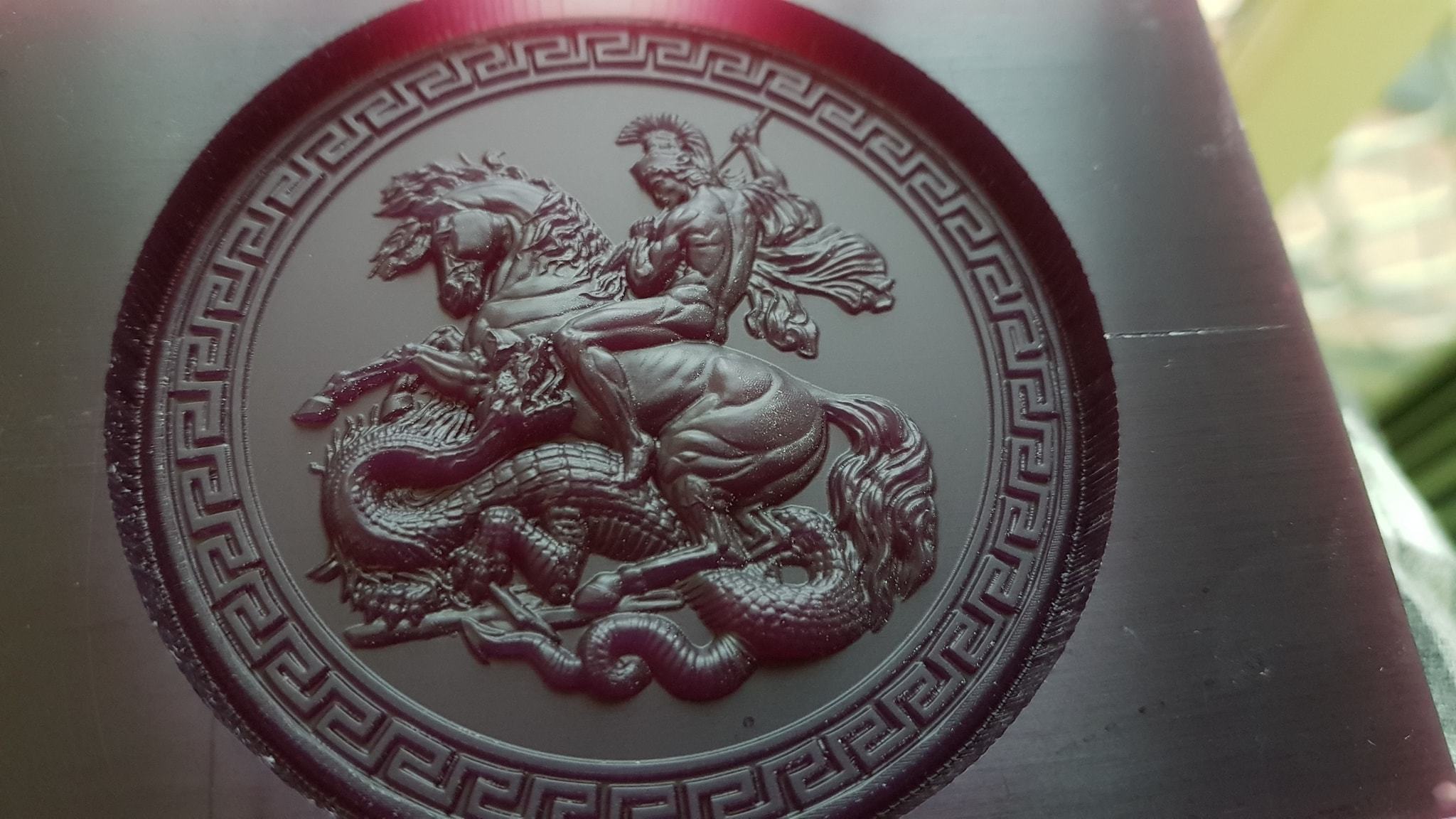 St. George Designs 3D printable Saint George • made with Minitech Minimill 3・Cults