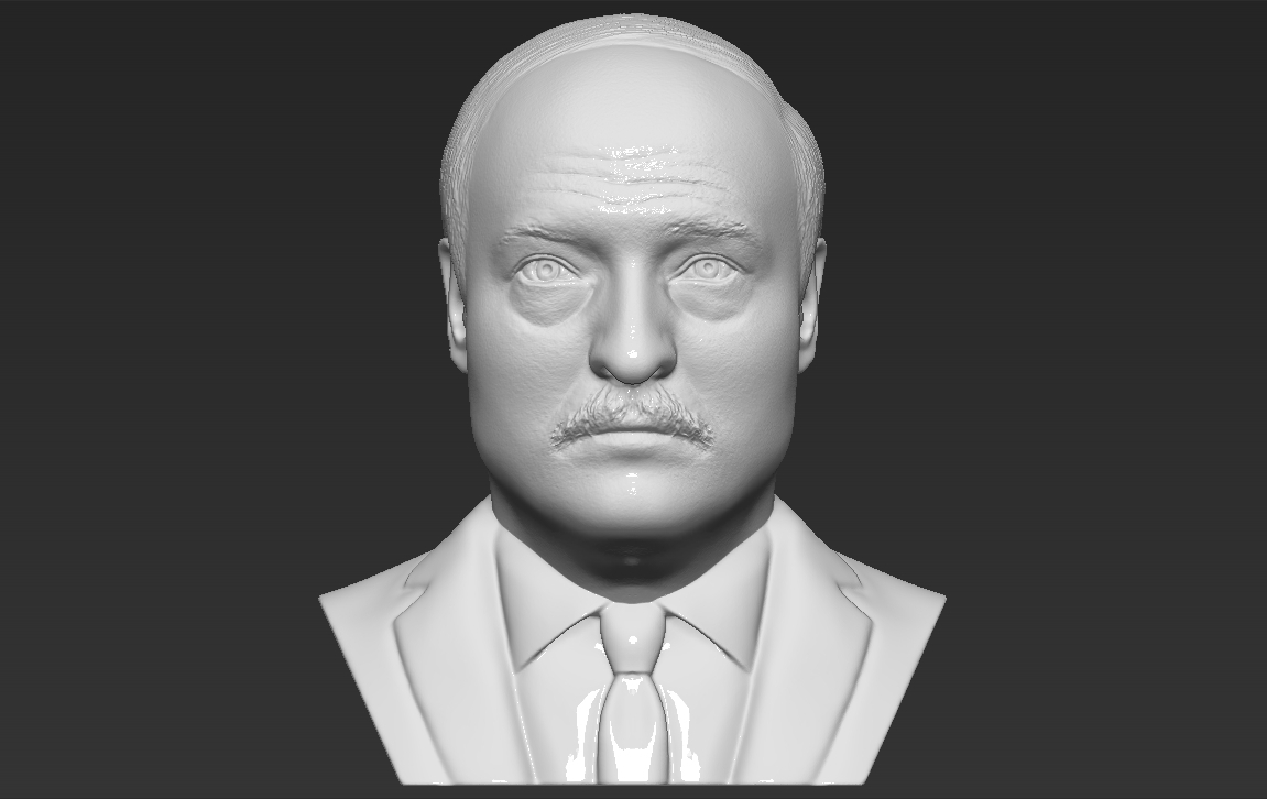 Alexander Lukashenko bust 3D printing ready stl obj formats