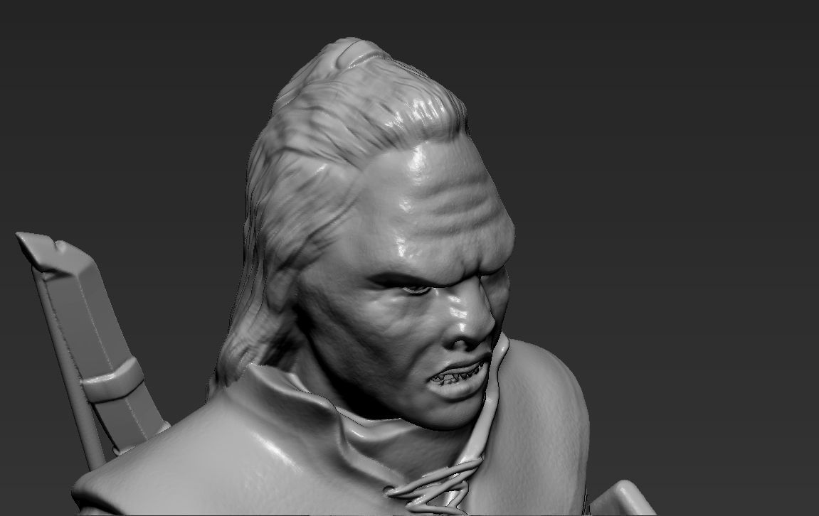 STL file Lurtz Uruk-Hai The Lord of the Rings 3D printing ready stl obj ...