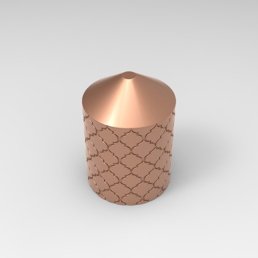 Download 3d Printer Model Decorative Candle For 3d Printing And